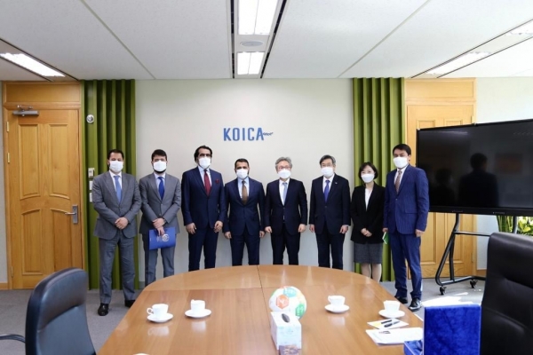Meeting with President of KOICA